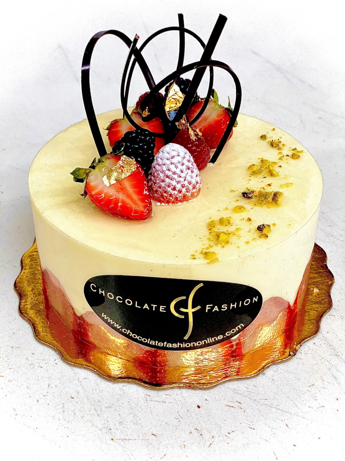 Fraisier Cake – Chocolate Fashion